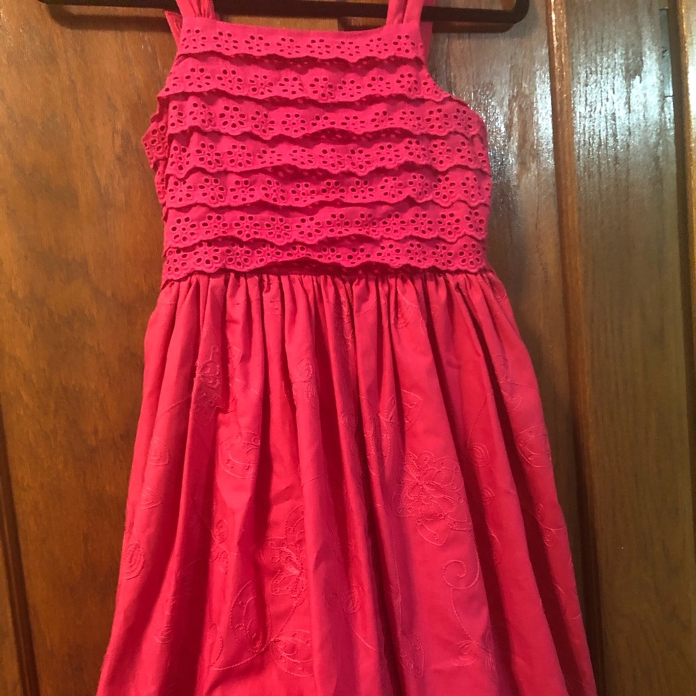 Hot Pink girls dress